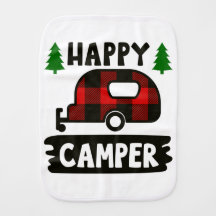 Feliz Camper Red Buffalo Xadrez Burp Clop