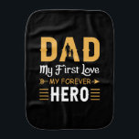 Fralda De Boca Grandpa Gift | Dad My Forever Hero<br><div class="desc">Grandpa Gift | Dad My Forever Hero</div>