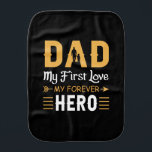 Fralda De Boca Grandpa Gift | Dad My Forever Hero<br><div class="desc">Grandpa Gift | Dad My Forever Hero</div>
