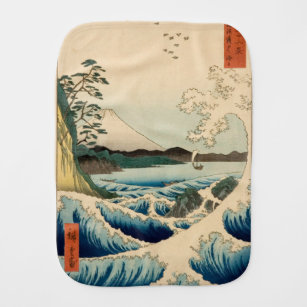 Fralda De Boca Mar Japonês de Satta Hiroshige Art