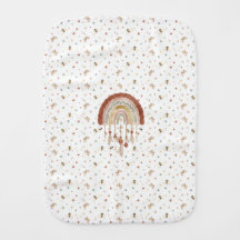 Toalha de Limpeza Boho Caprichosa Abelha e Arco-ír