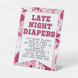 Fralda de Decorações do Partido Camo Rosa