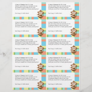 Fralda de macaco Raffle