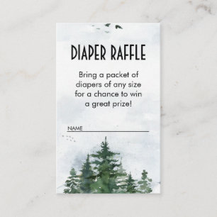 Fralda de Selvagem Raffle Inserção