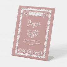 Fralda rosa Cielito Lindo Raffle