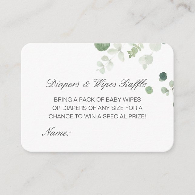 Fraldas Editáveis Limpa Inserções de Chá de fralda (Frente)