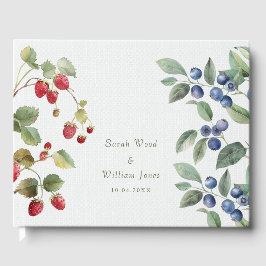 Framboesas de verão românticas Livro Convidado