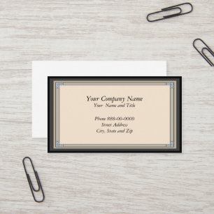 Frame Border Cartão de visita