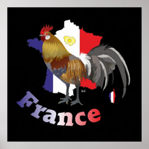 França, France, CIA de fra poster