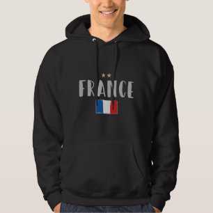 França Futebol Fan Camisa Bandeira Francesa