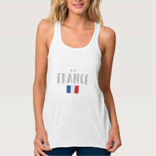 França Futebol Fan Camisa Bandeira Francesa