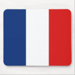 France Flag Mousepad<br><div class="desc">Este design do museu simplesmente inclui a bandeira francesa. Uma maneira excelente de lembrar a França enquanto está no computador.</div>