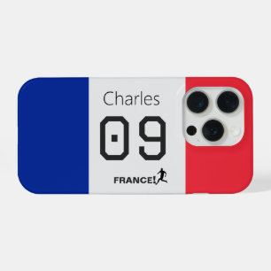 France Football Cores Personalizadas do Atleta da