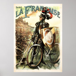 France La Francaise Cycle Poster