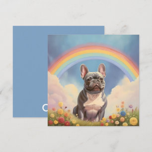 Francês Buldogue Frenchie Rainbow Bridge Nome Pers