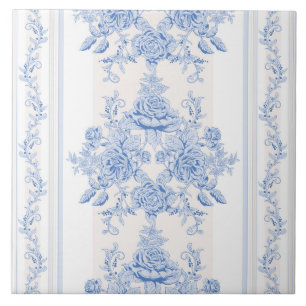 Francês,chique, vintage,azul pálido,branco,conta