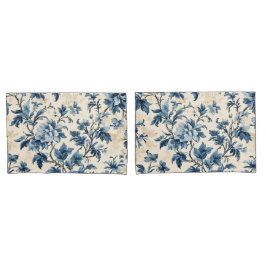 Francês Country Blue Toile