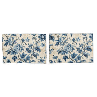 Francês Country Blue Toile