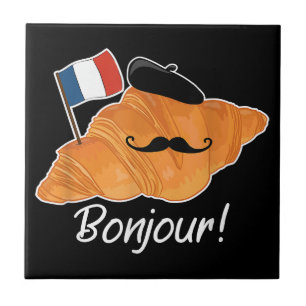 Francês Croissant Lover França Bandeira Francófilo