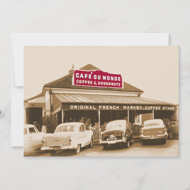 Francês Quarto Café Stand 1950 (Frente)