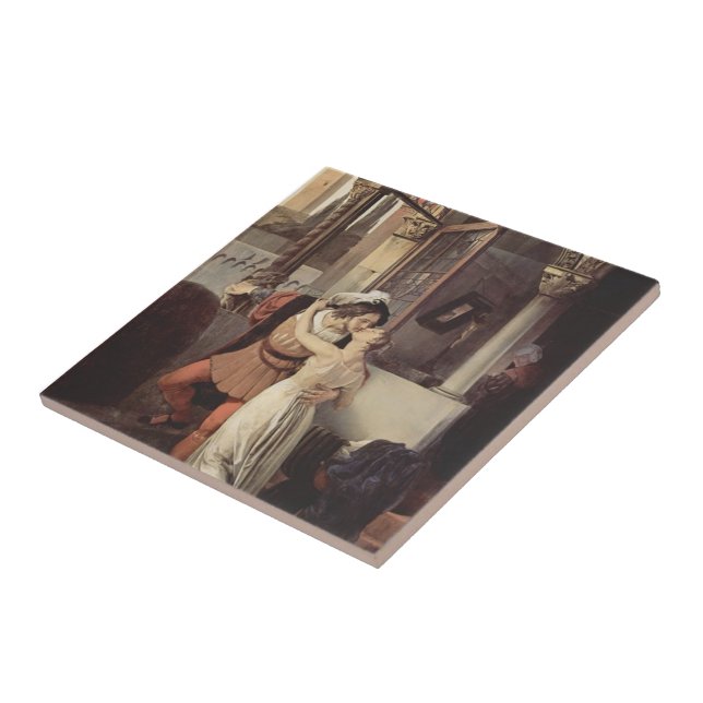 Francesco Hayez- o último beijo de Romeo e de (Lateral)