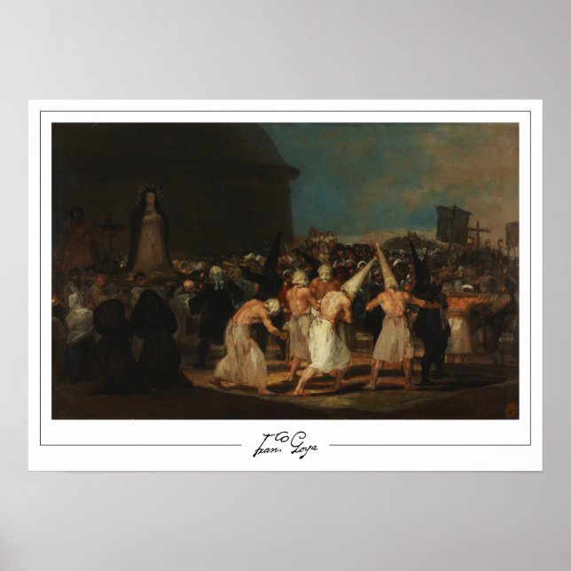 Francisco Goya Zedign Art Poster nº 107 (Frente)