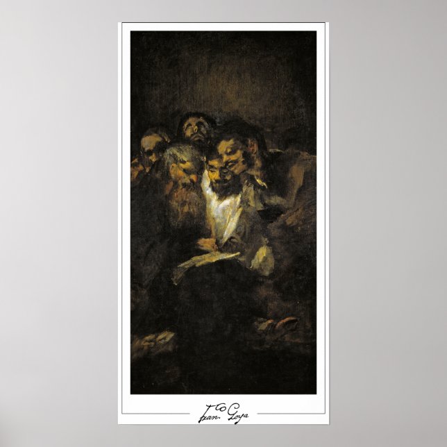 Francisco Goya Zedign Art Poster nº 179 (Frente)