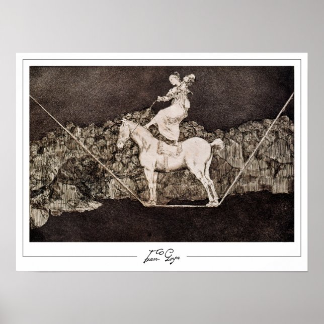 Francisco Goya Zedign Art Poster nº 394 (Frente)