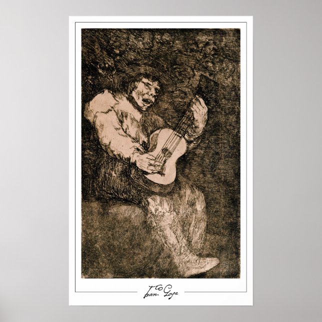 Francisco Goya Zedign Art Poster nº 411 (Frente)