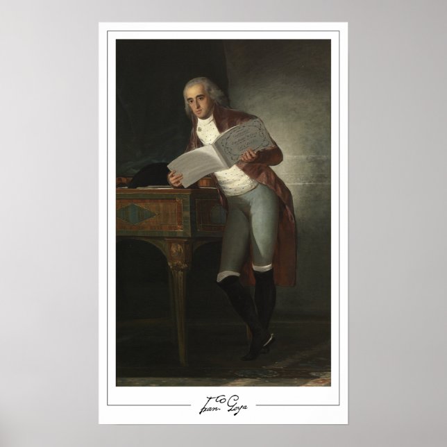 Francisco Goya Zedign Art Poster nº 415 (Frente)