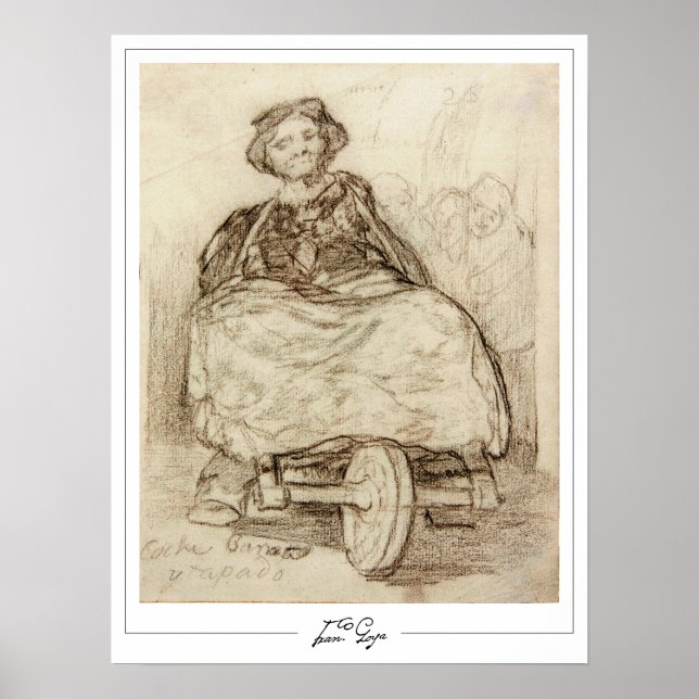 Francisco Goya Zedign Art Poster nº 502 (Frente)