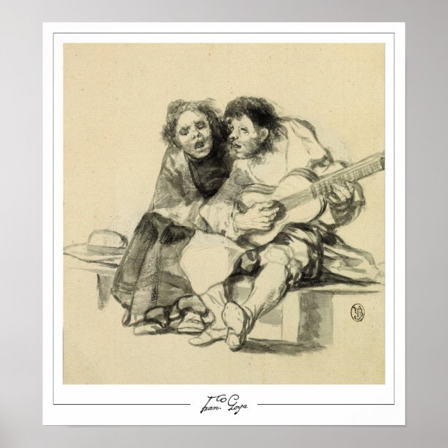 Francisco Goya Zedign Art Poster nº 516 (Frente)