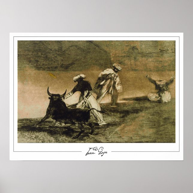 Francisco Goya Zedign Art Poster nº 527 (Frente)