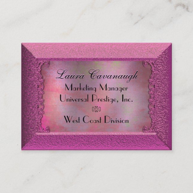 Franckelton Milan Cartão de visita (Frente)