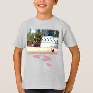 Frango atravessa a estrada... PORQUÊ? Camiseta