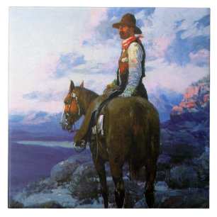 Frank Tenney Johnson Arte Ocidental "O Ladrão de