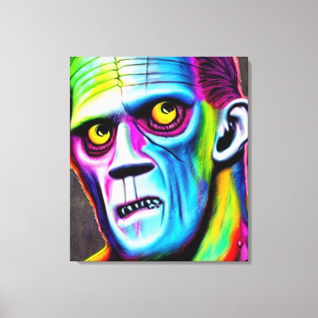 Frankenstein Canvas Art (Frente)
