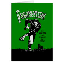 Frankenstein - Cartão Saudável / Halloween