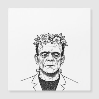 Frankenstein com uma Coroa de Flores