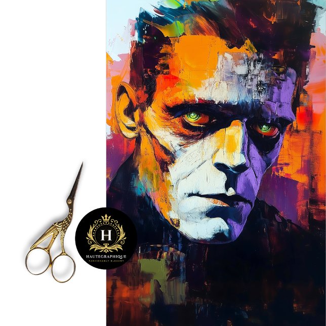 Frankenstein Decoupage  Papel de Seda (Criador carregado)