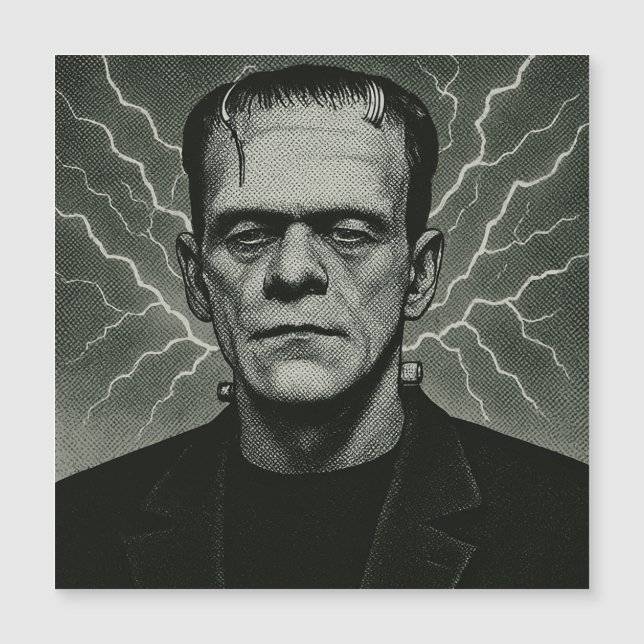 Frankenstein Electricity Art (Frente)