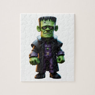 Frankenstein Figure Jigsera Quebra-cabeça