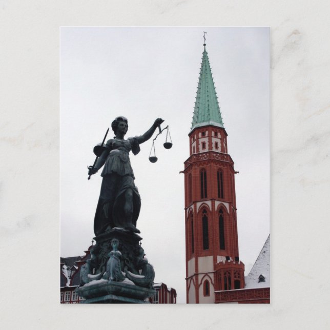 Frankfurt, Alemanha Cartão postal (Frente)