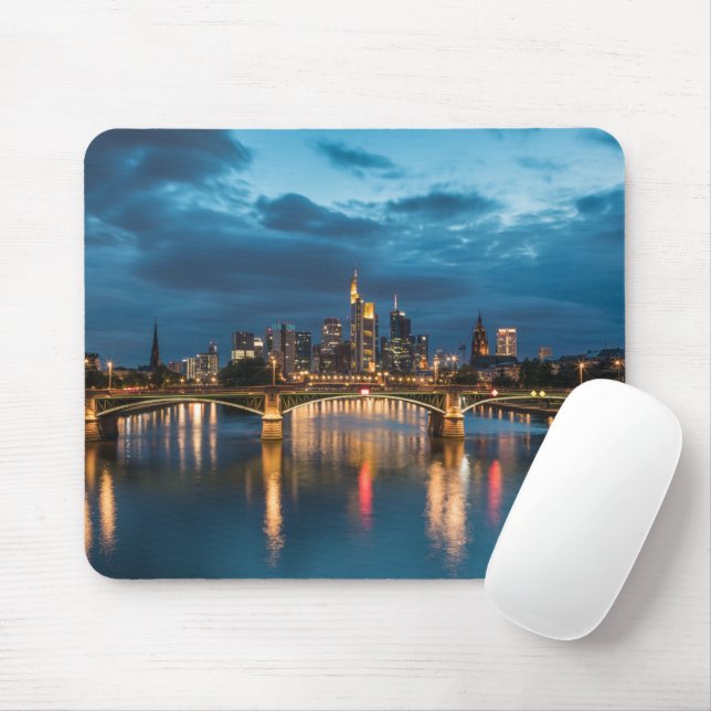 Frankfurt am Main Alemanha Mouse Pad (Com mouse)
