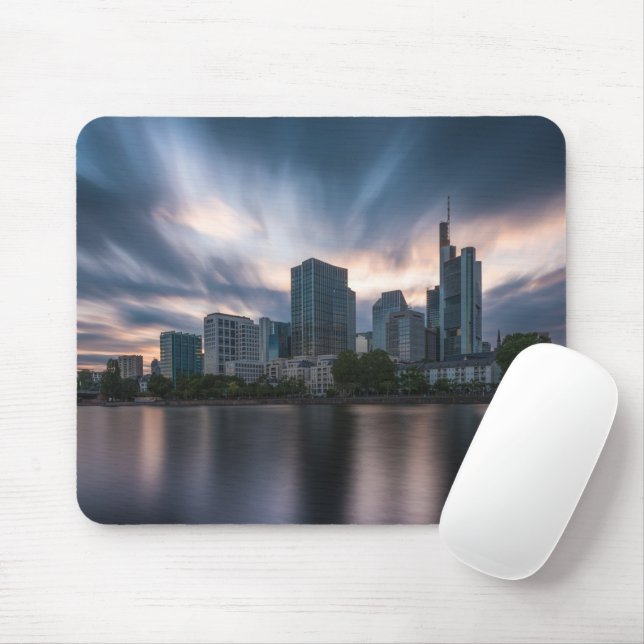 Frankfurt am Main Alemanha Mouse Pad (Com mouse)