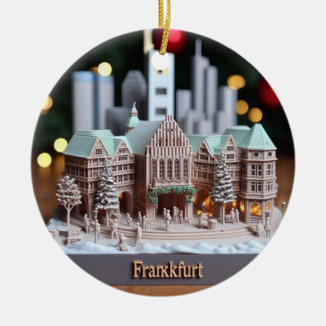 Frankfurt Wonderland: Enfeites de natal 3D (Frente)