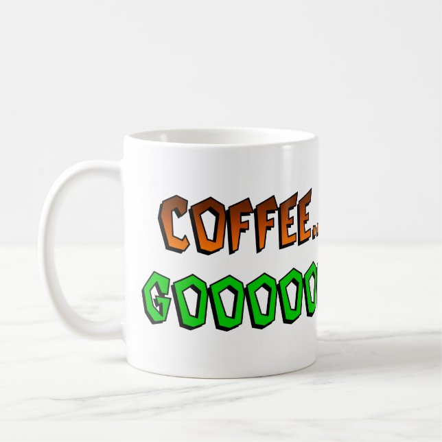 Frankie Fink "café… GOOOOOOD!" Caneca (Esquerda)