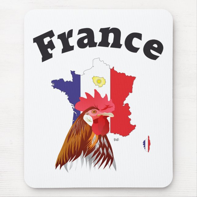Frankreich - França Mousepad (Frente)