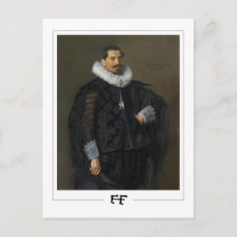 Frans Hals #222 - Cartão Postal de Arte Fina