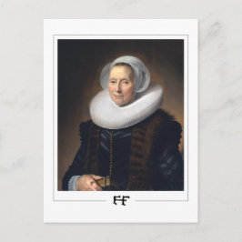 Frans Hals #225 - Cartão Postal de Arte Fina
